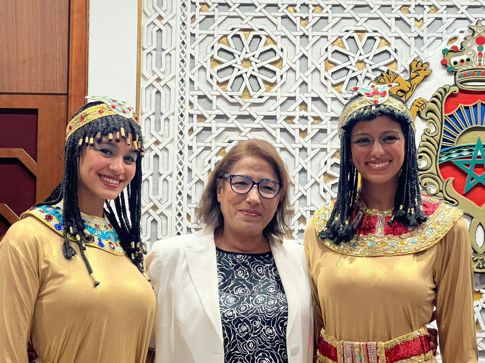 السلام " رسالة الفن المصرى للعالم من البرلمان المغربى