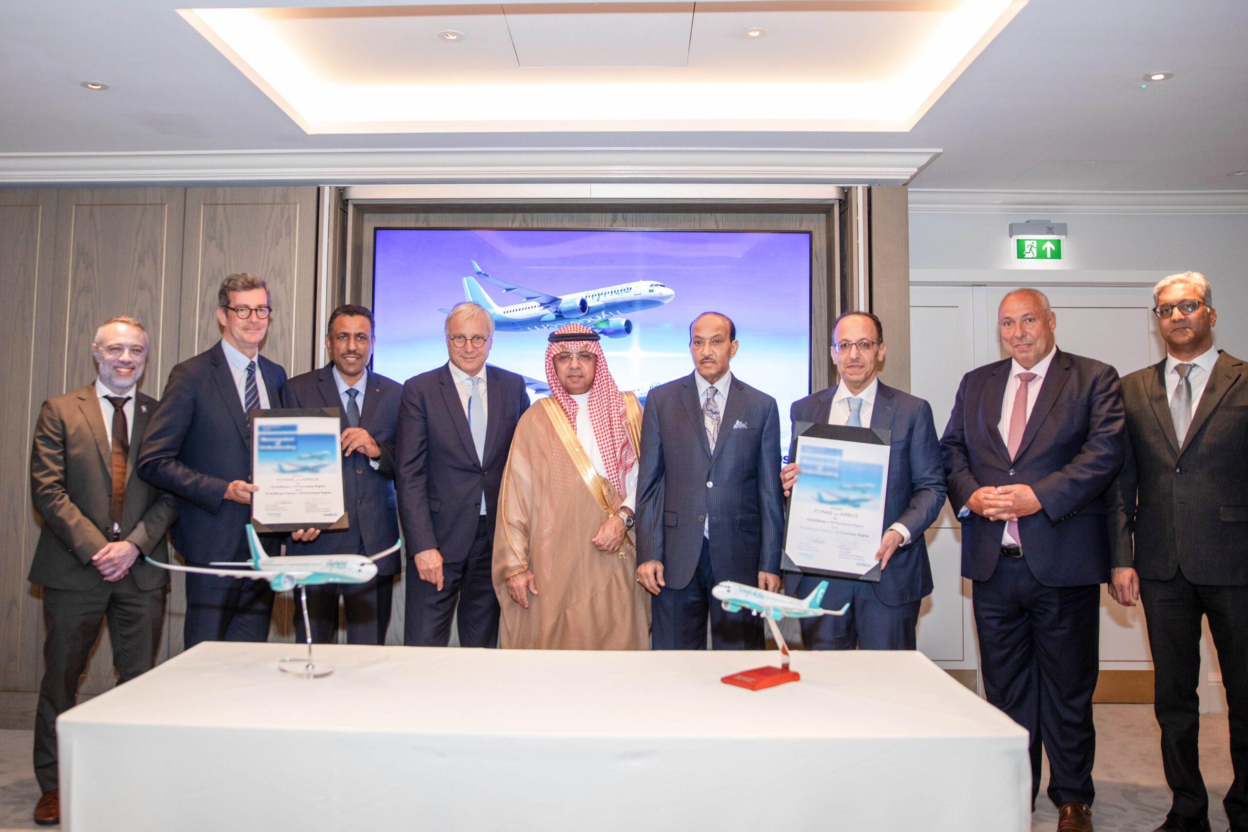 طيران ناس يوقع صفقة ضخمة لشراء 160 طائرة ايرباص جديدة تشمل طائرات A330neo عريضة البدن، مضاعفاً حجم طلبياته إلى 280 طائرة