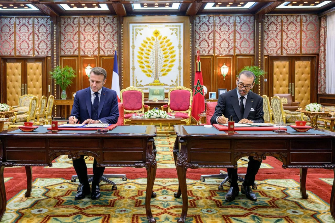 المغرب وفرنسا يعلنان عن تطور علاقتهما لمستوى "شراكة استثنائية متجددة"