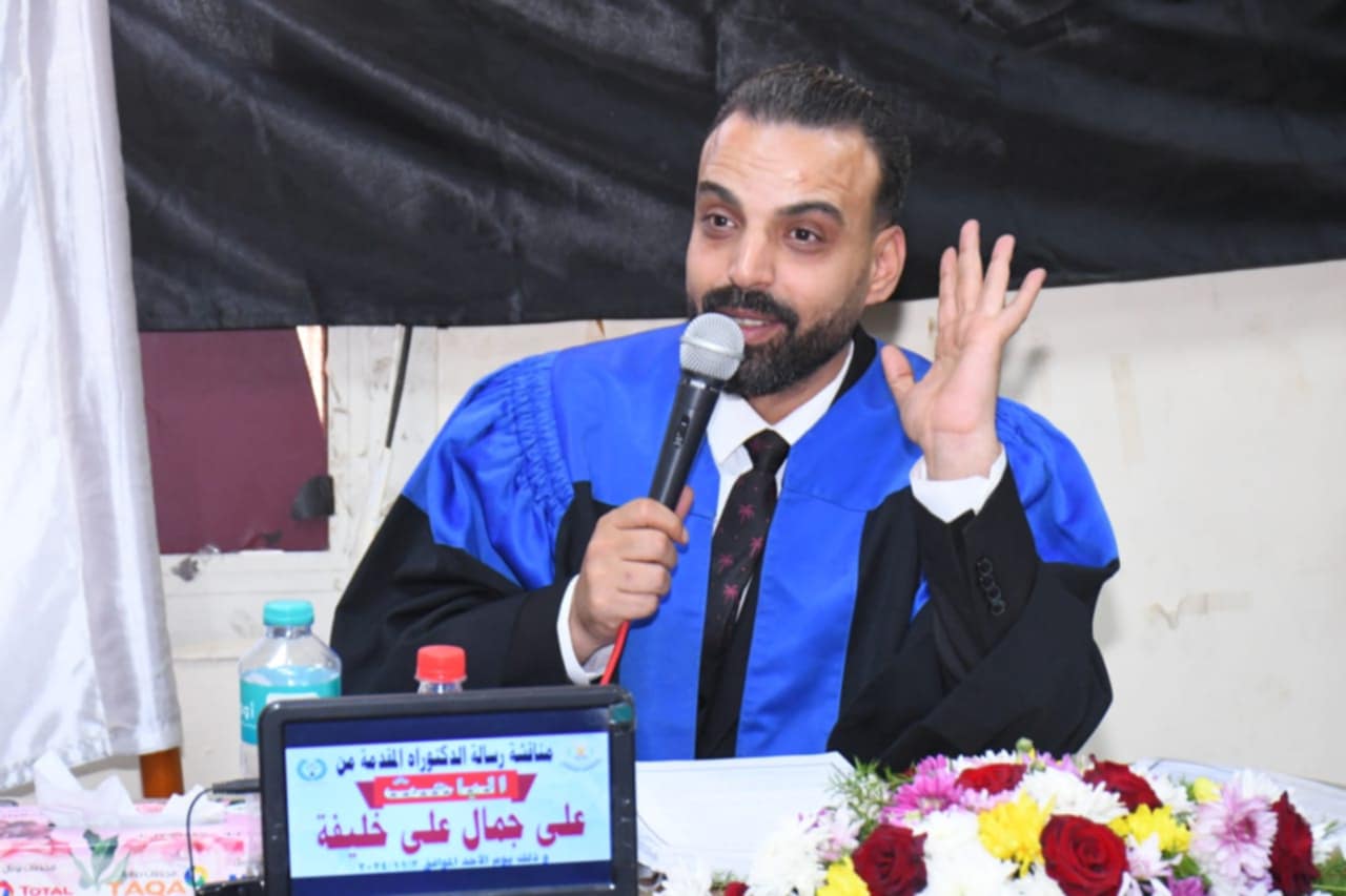 الزميل علي جمال التركي يحصل على الدكتوراه في إدارة المؤسسات الصحفية