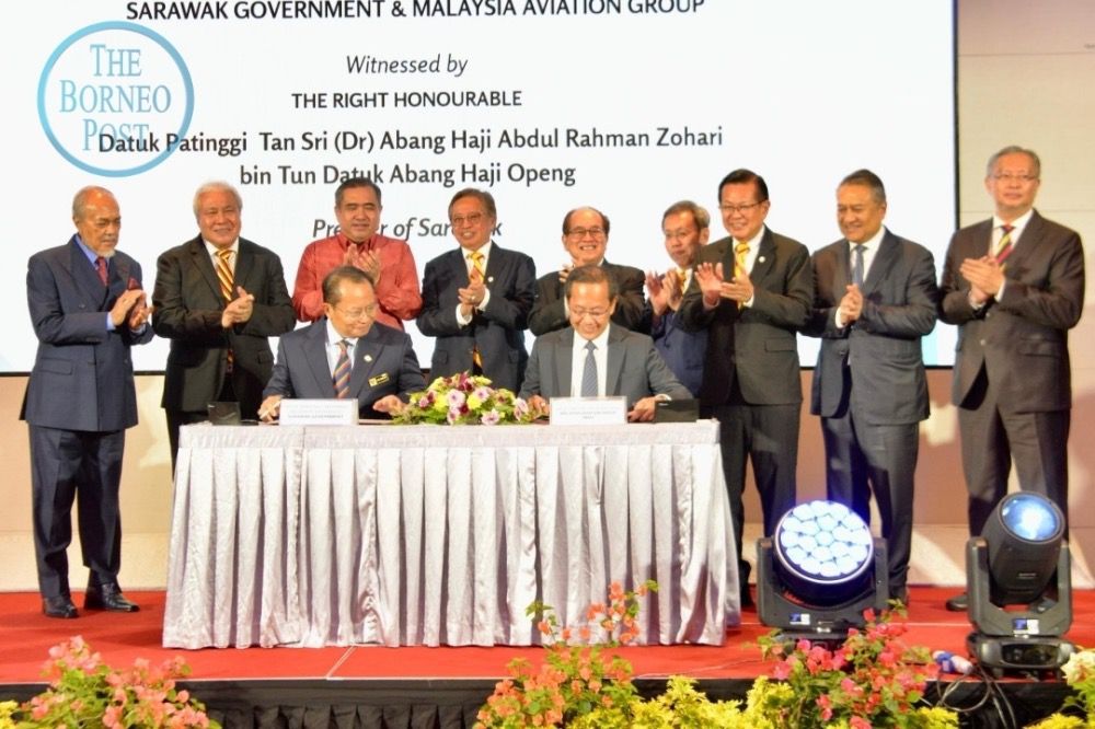 ساراواك تطلق شركة طيران خاصة بها (طيران بورنيو AirBorneo) Sarawak launches its own airline