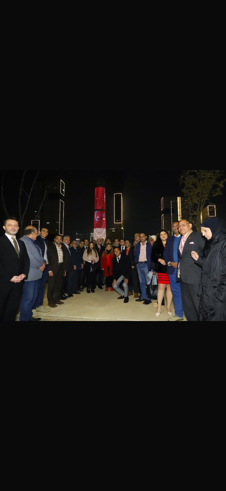 تركيا ومصر تحتفلان بالذكرى المئوية للعلاقات الدبلوماسية بينهما بإضاءات برج أطَقوله في أنقرة