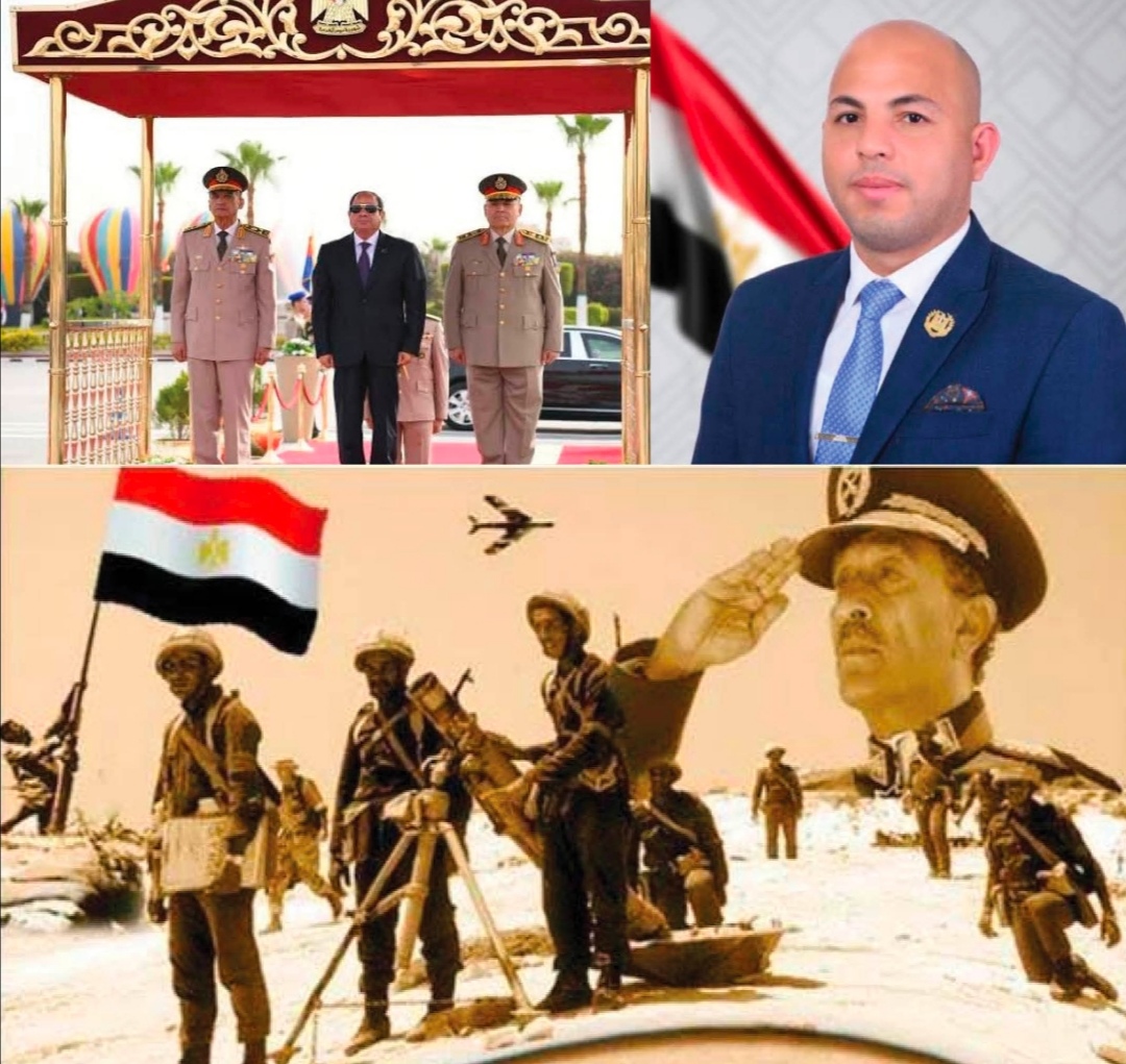 المهندس هيثم حسين مؤسس منظومه عمال مصر الاقتصاديه: انجازات وانتصارات العاشر من رمضان ملحمة تدعو للفخر والعزه للعرب.. وتحية وتقدير للرئيس السيسي وقواتنا المسلحه وشهدائها