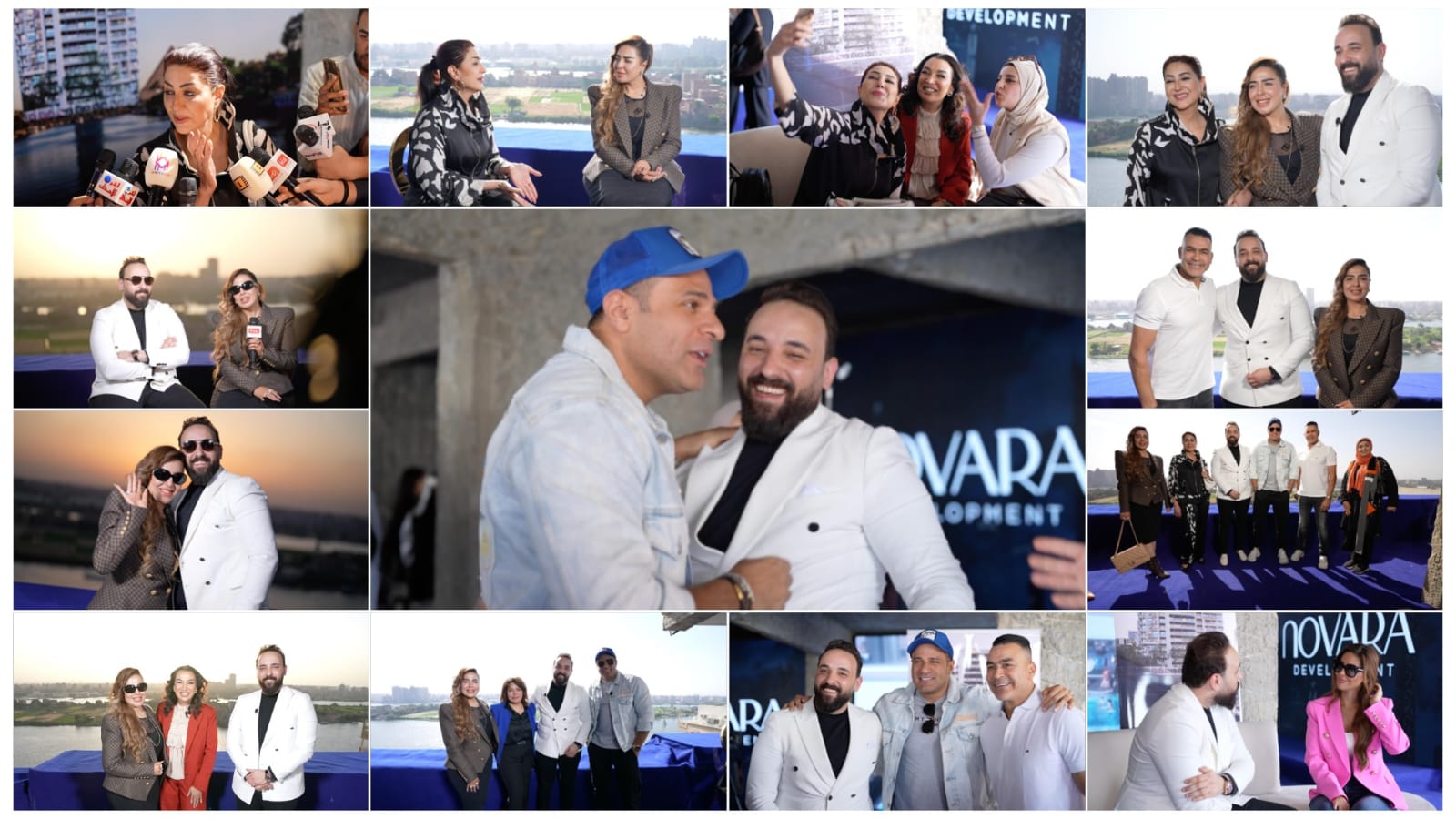 حضور قوي لوفاء عامر ومي سليم في احتفالية "ريف دو نيل" بحضور مشاهير الفن والإعلام