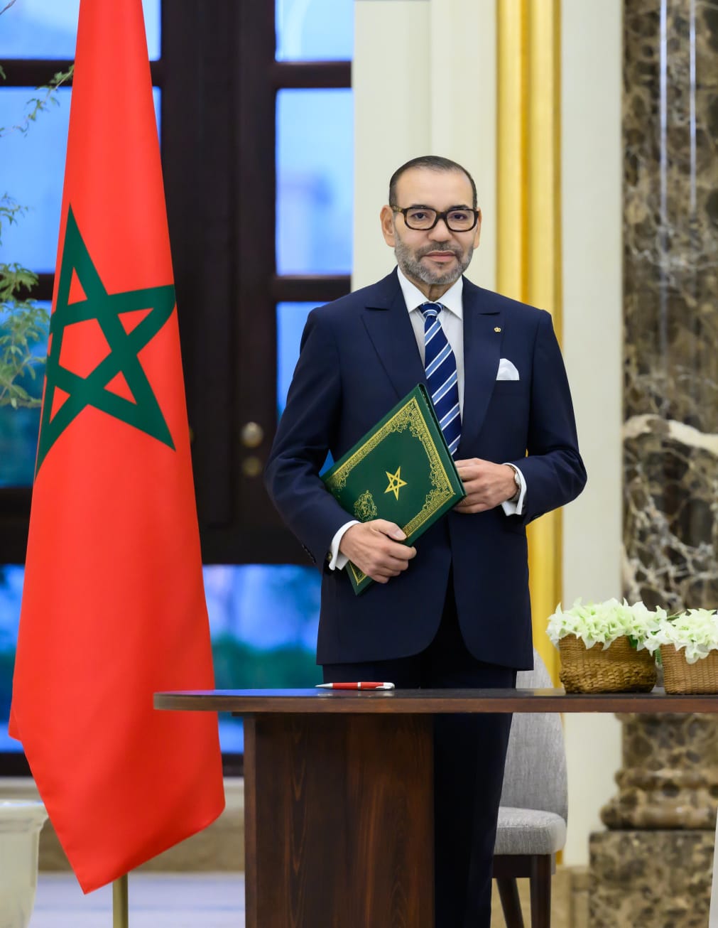 *ملك المغرب يعطي تعليماته من أجل إرسال مساعدة إنسانية عاجلة لفائدة الشعب الفلسطيني*
