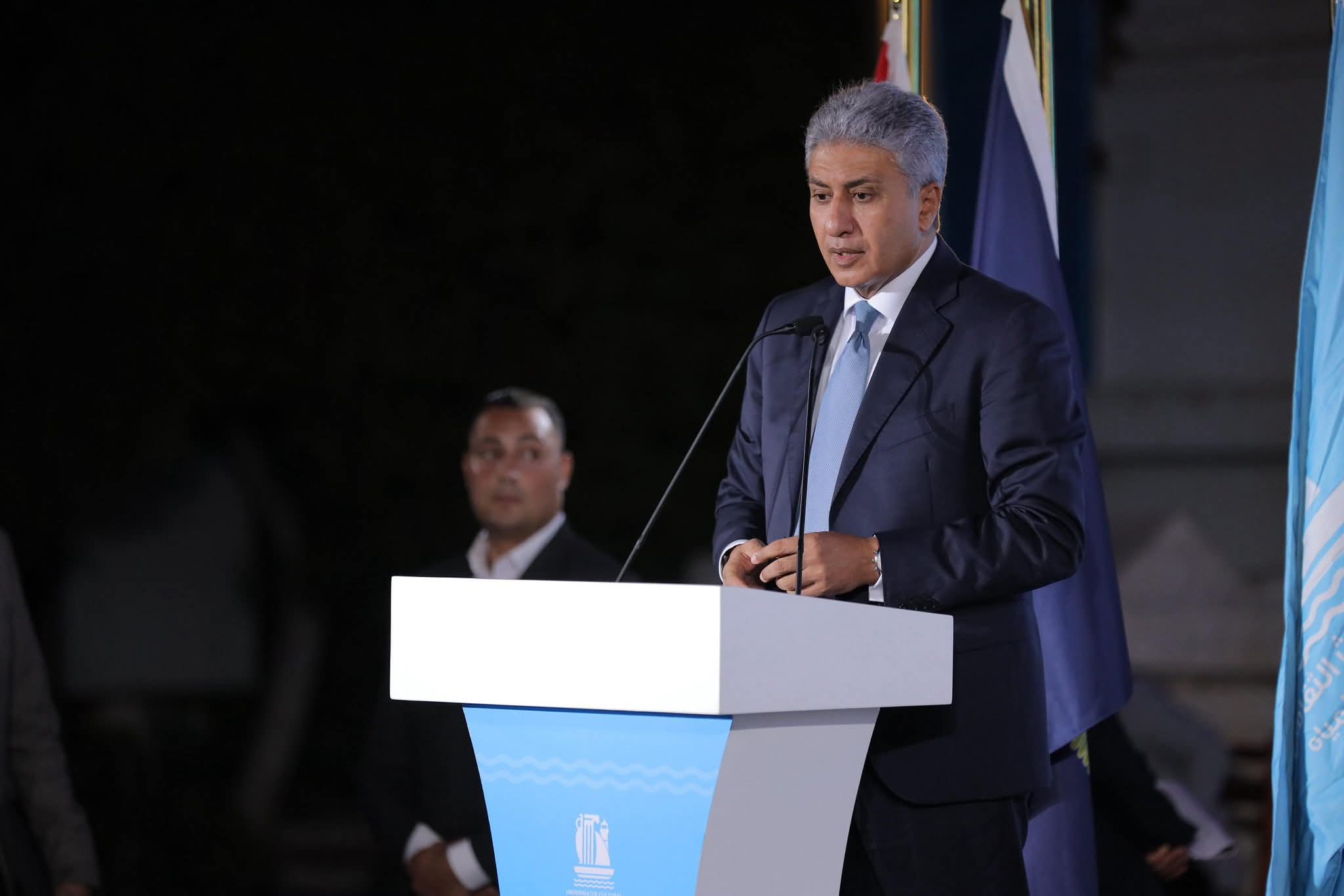 وزير السياحة يفتتح معرض "أسرار المدينة الغارقة" بمتحف الإسكندرية القومي