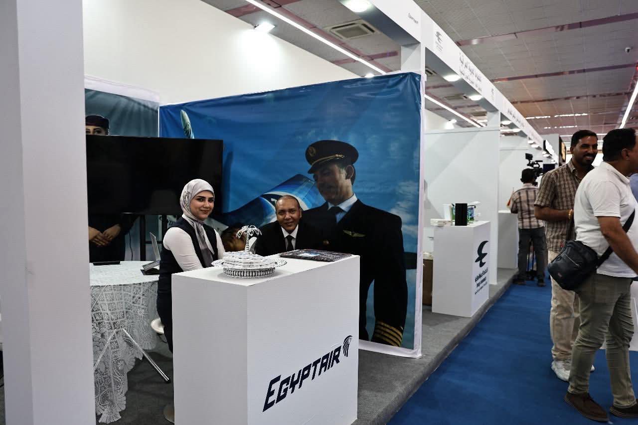 مصر للطيران تشارك في معرض ومؤتمر العراق الدولي للنقل والطيران والخدمات اللوجستية – ITL EXPO 2