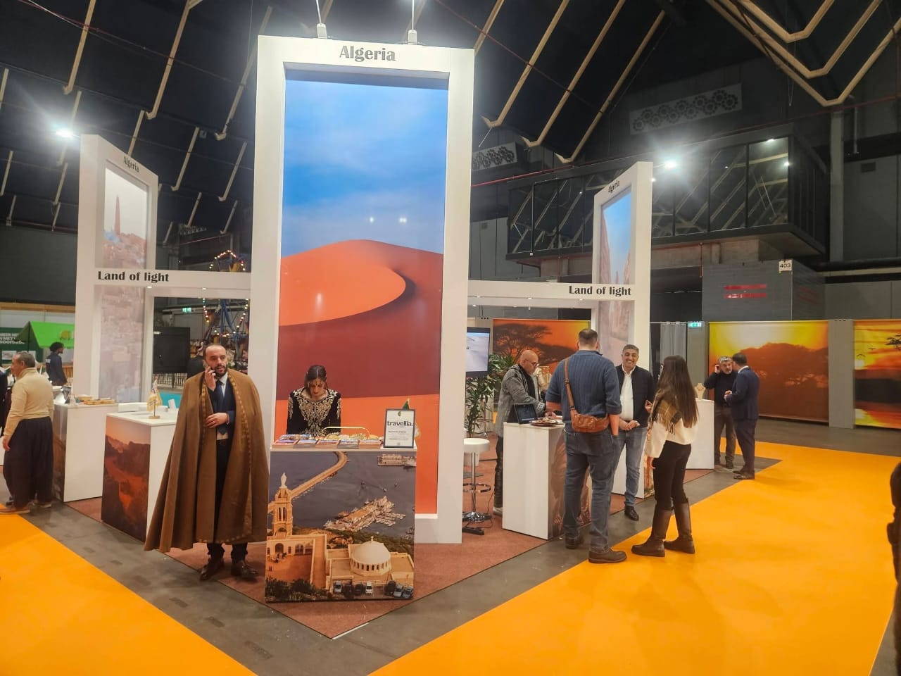 مشاركة الجزائر في صالون السياحة والسفر «Vakantibeurs 2026» بهولندا