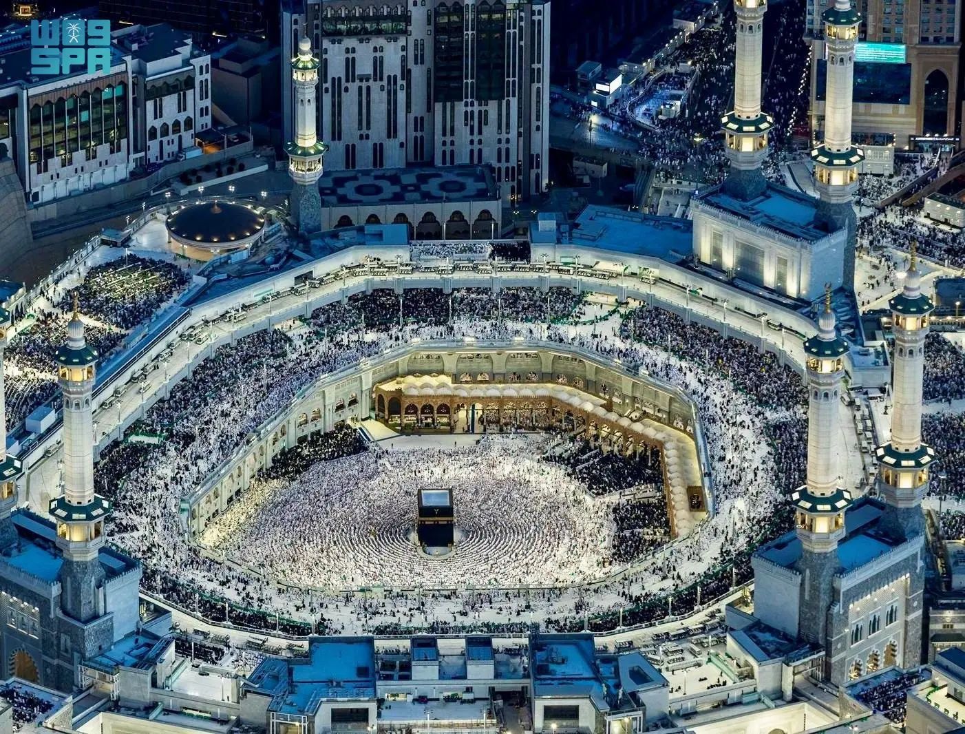 أكثر من 96 مليون قاصد للحرمين الشريفين خلال عشرين يومًا من شهر رمضان الكريم