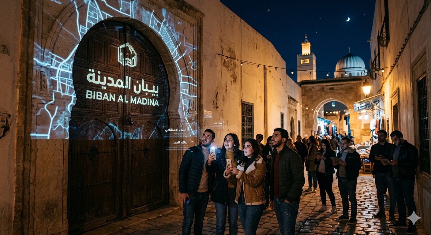 بيبان المدينة 4": رحلة رقمية تضيء عراقة المدينة العتيقة بتونس