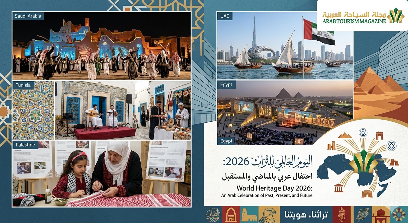 احتفالات الوطن العربي باليوم العالمي للتراث 2026: جسور ممتدة بين عبق الماضي وتحديات المستقبل