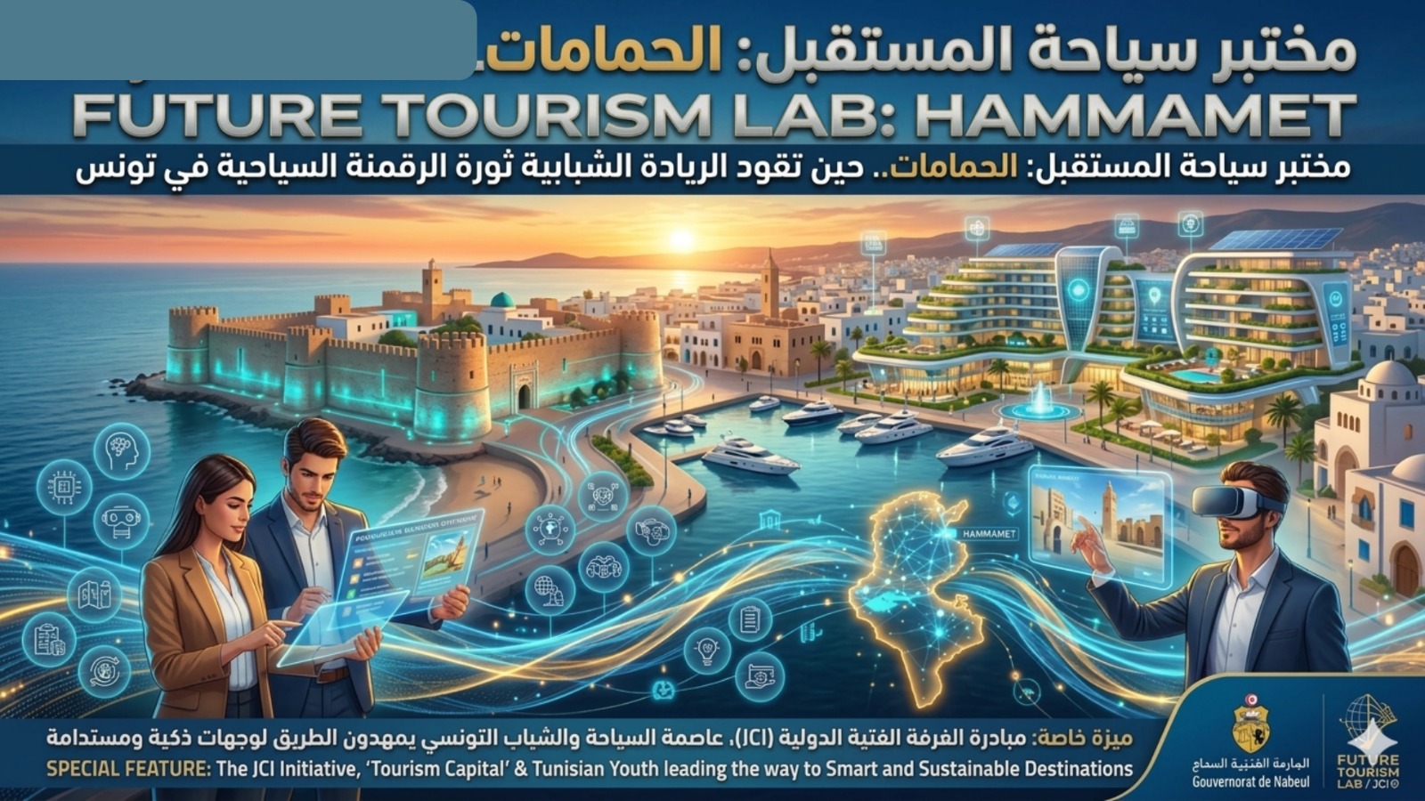 تونس ترسم ملامح الغد: مختبر سياحة المستقبل"Future Tourism Lab" حين يعيد الذكاء الاصطناعي صياغة سحر الحمامات