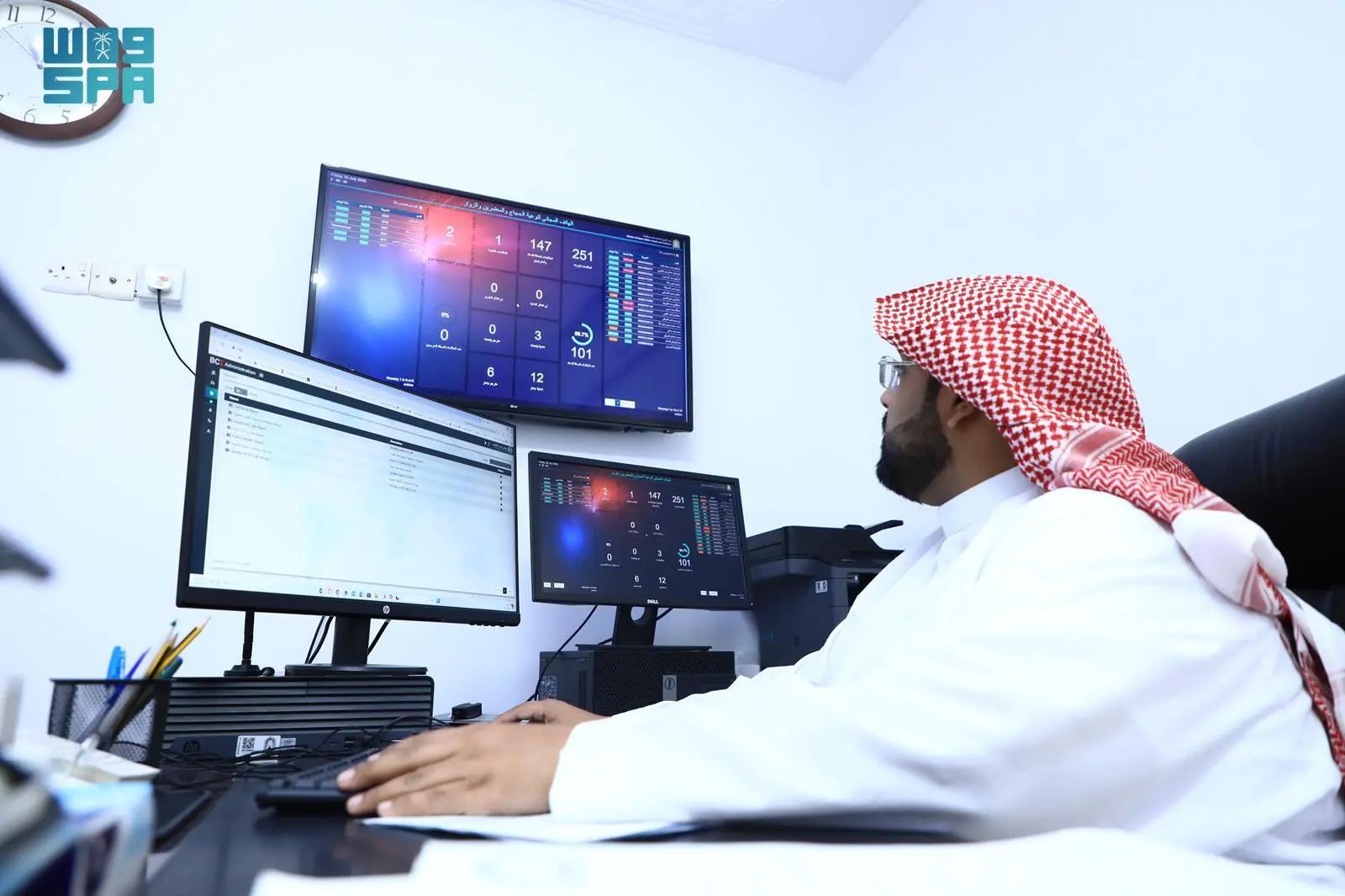 الهاتف المجاني للشؤون الإسلامية يجيب عن الاستفسارات الشرعية لضيوف الرحمن بـ 14 لغة عالمية