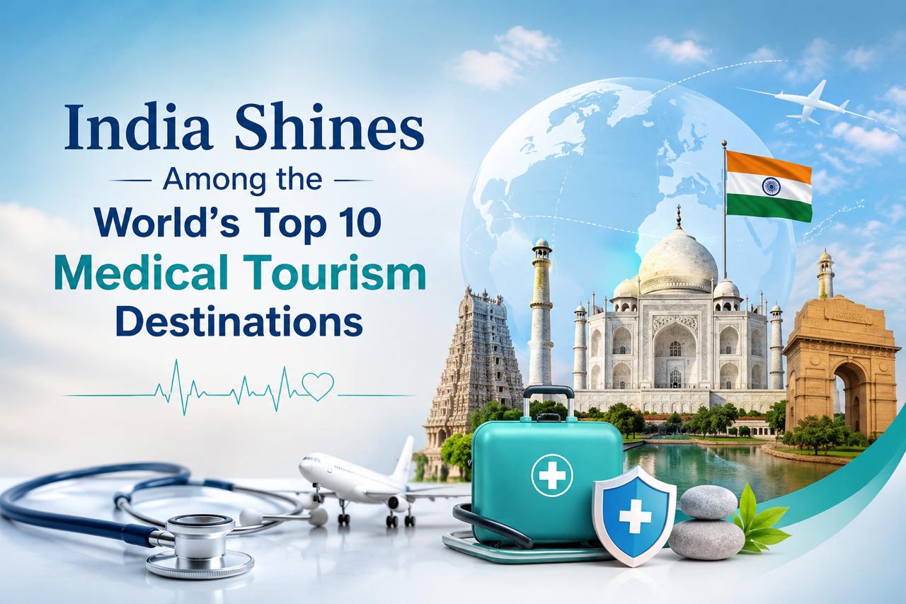 India Shines Among the World's Top 10 Medical Tourism Destinations