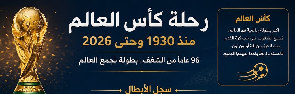 *كأس العالم 2026.. حينما توحّد الكرة شعوب العالم*
