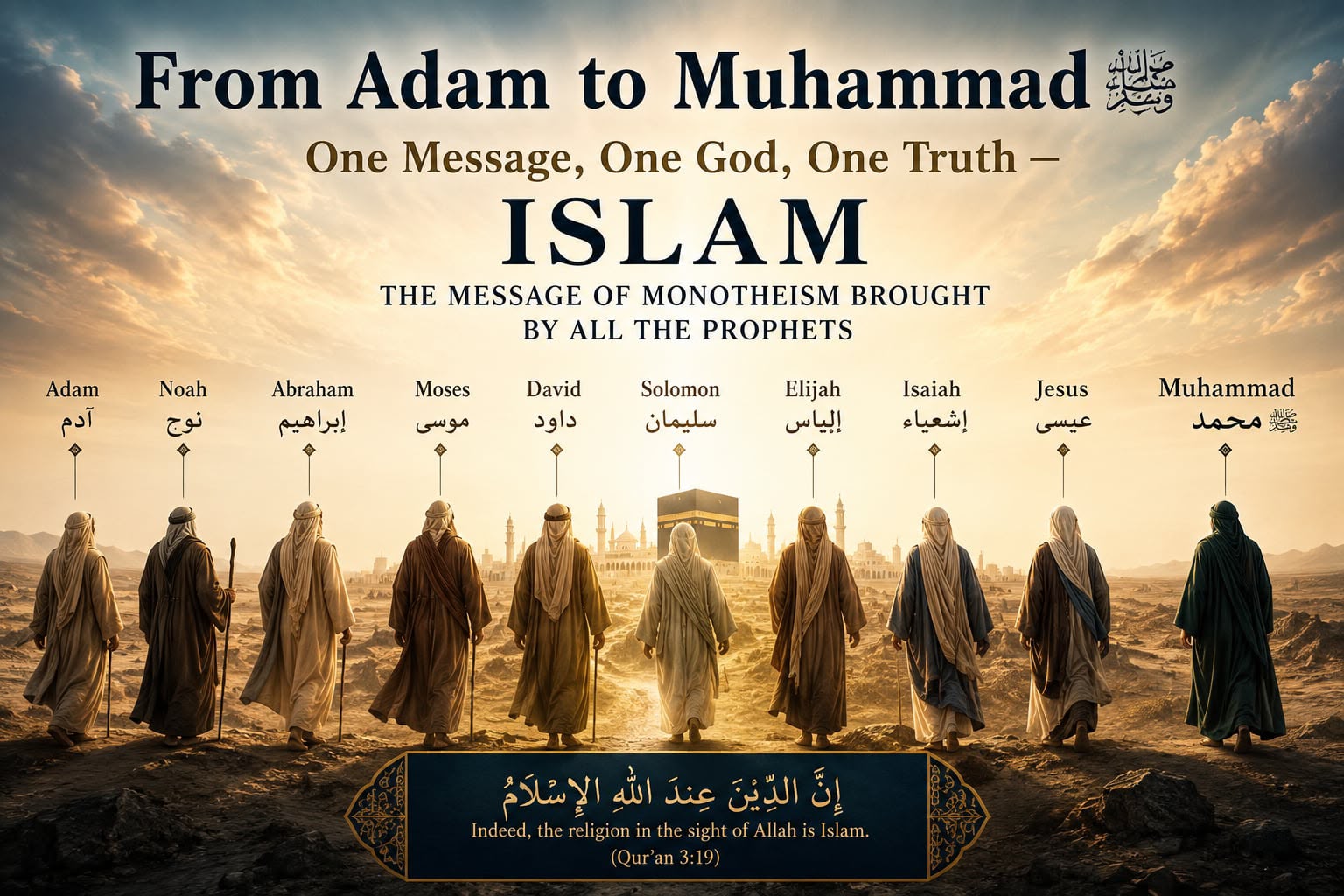 One God, One Message: Islam and the Universal Call of the Pcrophets