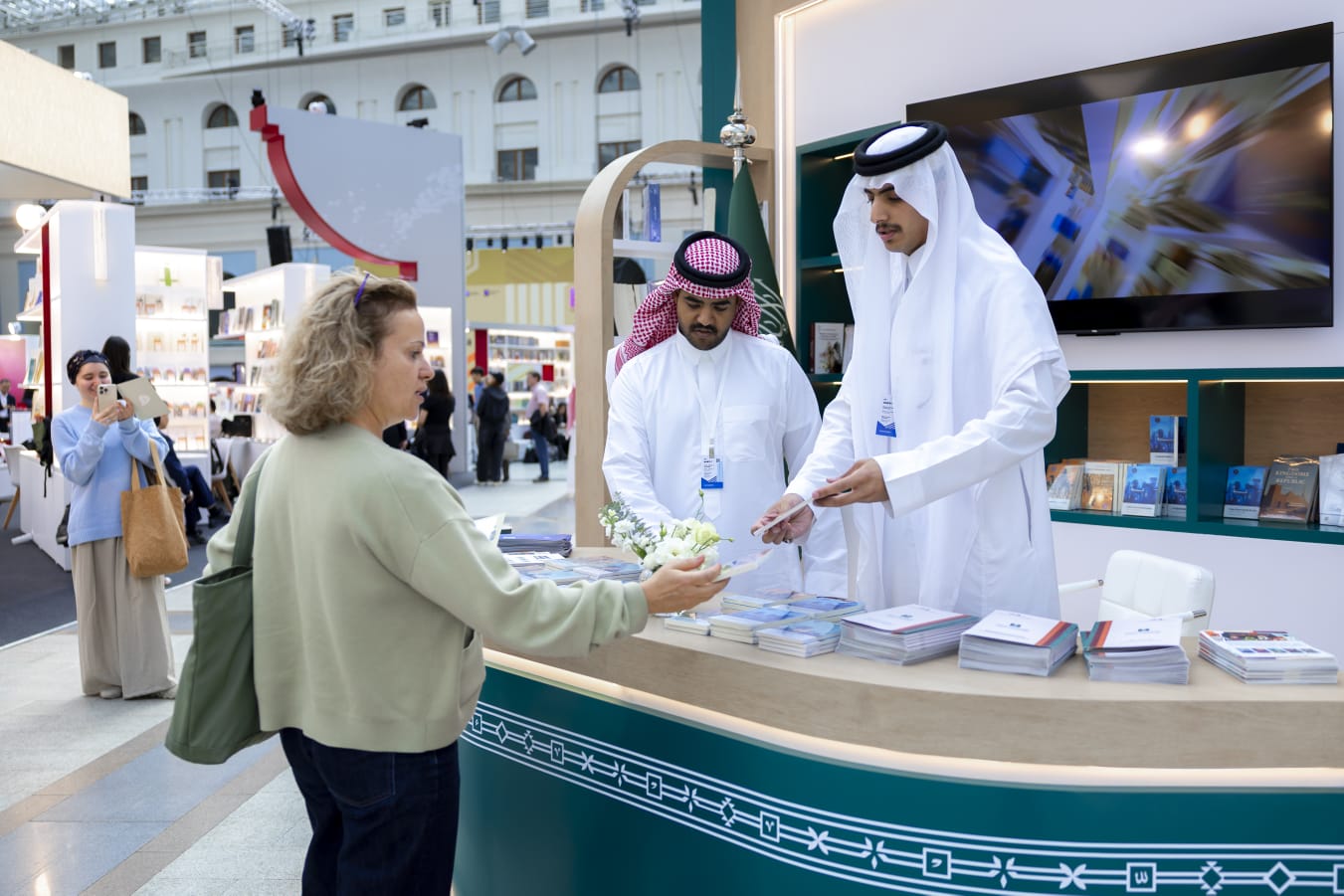 هيئة الأدب والنشر والترجمة تدشّن جناح المملكة المشارك في معرض موسكو الدولي للكتاب 2026