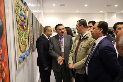 مدير عام دائرة الفنون العامة يـفتـتح مهرجان المحبة والسلام في السليمانية (9)