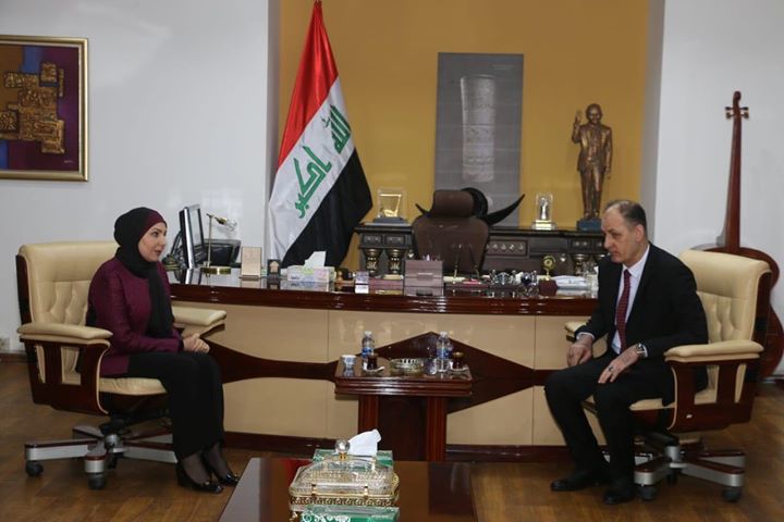 الحمداني يوجه بتشكيل لجان مشتركة مع امانة بغداد لاعادة تأهيل الابنية التراثية في شارع الرشيد ببغداد (1)