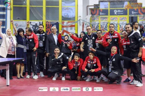 نتائج غير مسبوقة 6 ميداليات برونزية لمنتخب مصر بقيادة حازم الشلقاني في بطوله العالم لتنس الطاوله للإعاقات الذهنية