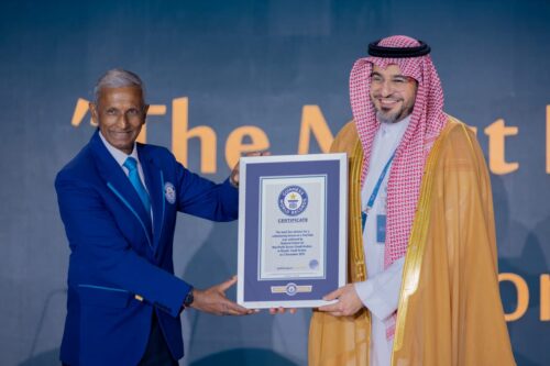 السعودية تدخل غينيس بأكبر درس تطوعي مباشر في العالم