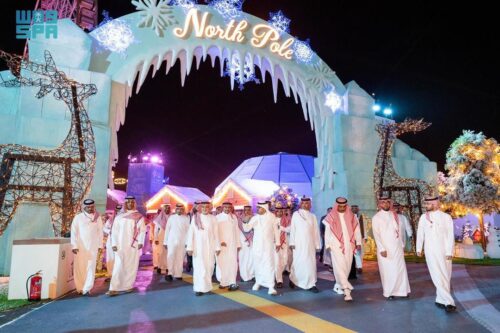 الأمير سعود بن مشعل يزور منطقة «ونتر وندرلاند» جدة والفعاليات تشهد إقبال من الأهالي