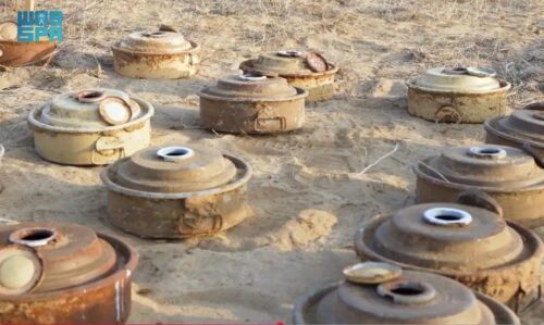مشروع مركز الملك سلمان للإغاثة “مسام” ينزع 1181 لغمًا من الأراضي اليمنية خلال أسبوع