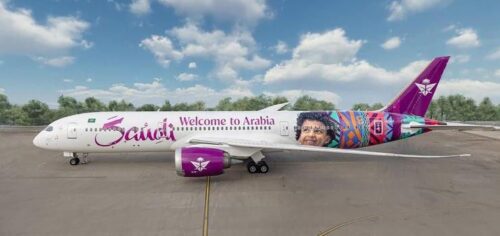 الخطوط السعودية تطلق طائرتها المميزة بشعار “روح السعودية” لتعزيز مكانة المملكة سياحيًا عالميًا