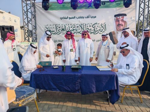 أمير عسير يفتتح مهرجان الدخن الثالث ببارق