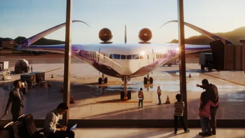 تعرّف على “طائرة الخيال العلمي” التي قد تسافر على متنها يوماً ما