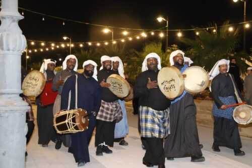 ألوان الجبيل تستقبل 2000 زائر في احتفالات القرقيعان*