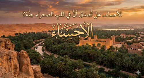 الأحساء.. هل تُصدق أنَّ في قلبِ الصحراءِ جنة؟