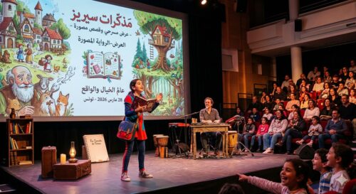 مذكّرات سيريز”: عرض عائلي ساحر يحيي الرواية المصوّرة الشهيرة في تونس