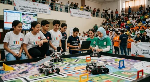 تونس تزهو بابتكارات ناشئتها في الدورة الثانية للمسابقة الوطنية للروبوتيك