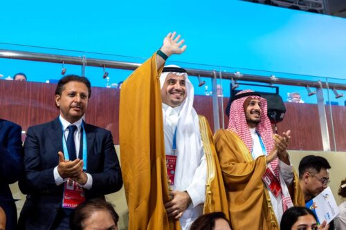 بحضور بن جلوي وباعشن افتتاح الألعاب الآسيوية الشاطئية في الصين “سانيا 2026”