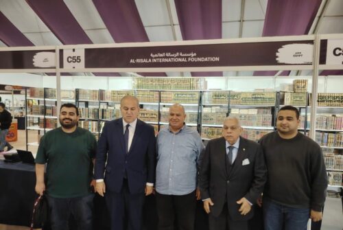 خلال زيارته لمعرض الرباط الدولي للكتاب : سفير مصر بالرباط يؤكد عمق العلاقات الثقافية بين مصر والمغرب
