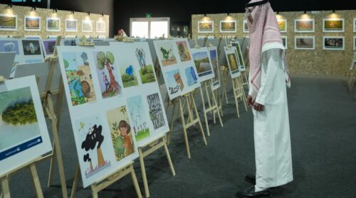 800 مشارك من 56 دولة جمعهم الأثر الأخضر لتعزيز الاستدامة بالفنون البصرية