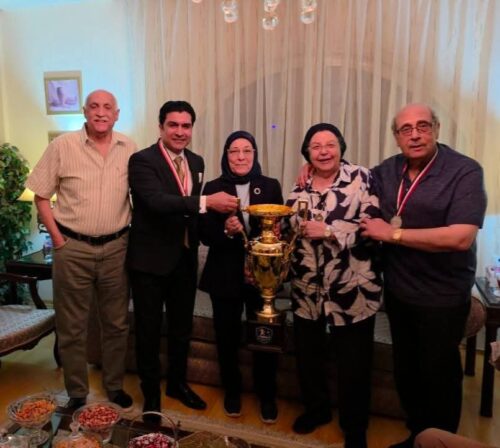 بحضور رئيس الوزراء الأسبق د. عصام شرف إتحاد المصريين في أوروبا يحتفي برئيس الإتحاد المصري للميني فوتبول بمناسبة فوز منتخب مصر للسيدات بكأس العالم