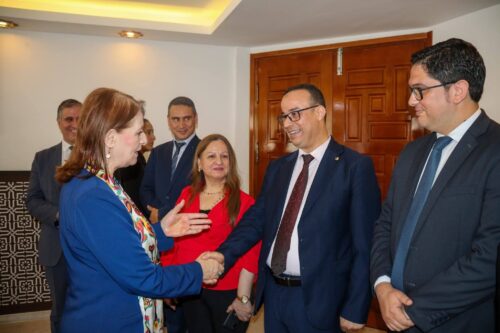 وزيرة السياحة والصناعة التقليدية السيدةحوريةمداحي تشرف على مراسم تبادل التهاني بمناسبة عيد الأضحى المبارك