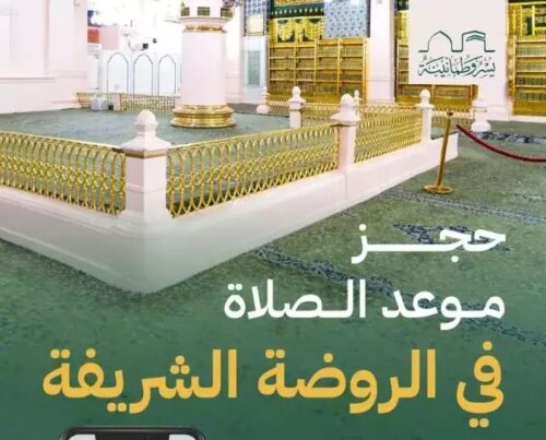 في أجواء روحانية منظمة.. تحديد أوقات زيارة الروضة الشريفة عبر تطبيق نُسك خلال موسم الحج