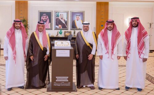نائب أمير القصيم يستقبل مدير فرع هيئة التراث بالمنطقه *