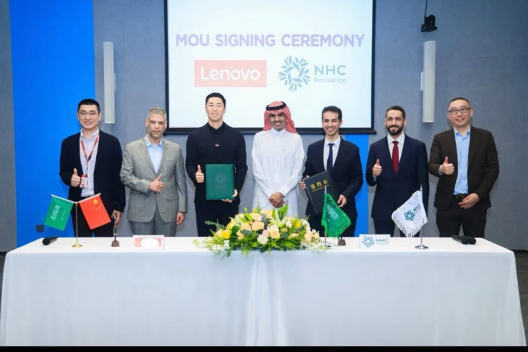 لينوفو و NHC Innovation توقعان مذكرة تفاهم لتعزيز حلول الذكاء الاصطناعي والبنية التحتية الرقمية في قطاع الإسكان بالمملكة العربية السعودية