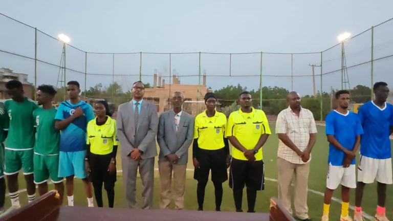 وزير الشباب والرياضة يشهد تدشين نشاط الاتحاد السوداني لكرة القدم المصغرة