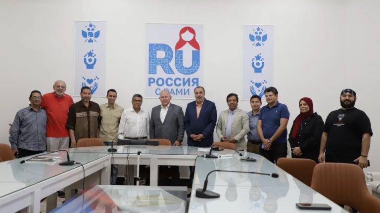 ندوة الرحالة اشرف طلعت بالروسي