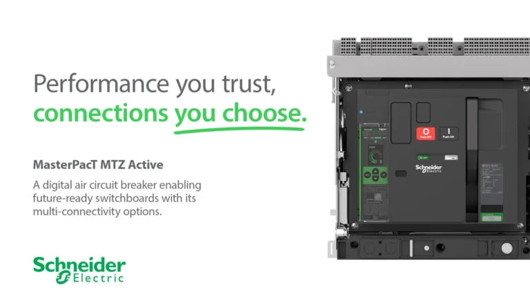شنايدر إلكتريك تعزز البنية التحتية الكهربائية المصنّعة في السعودية مع MasterPacT MTZ Active