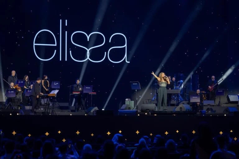 إليسا ووائل جسار أمسية كتبتها المشاعر وحفظتها جدة