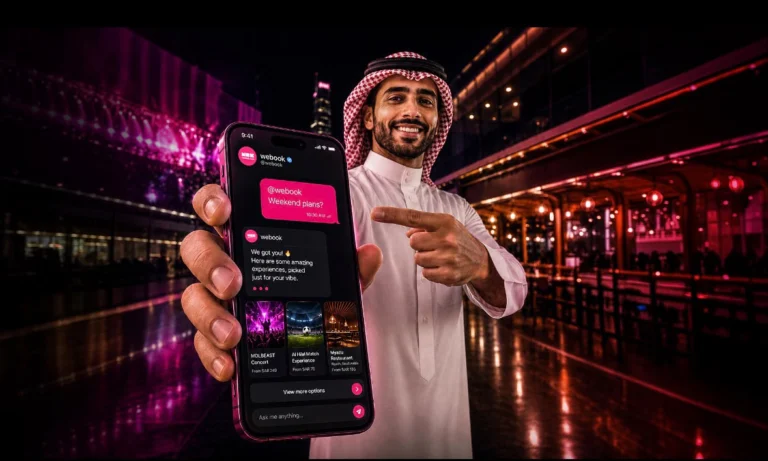 ويبوك تطلق مساعد الحجز بالذكاء الاصطناعي عبر إكس وإنستغرام وواتساب