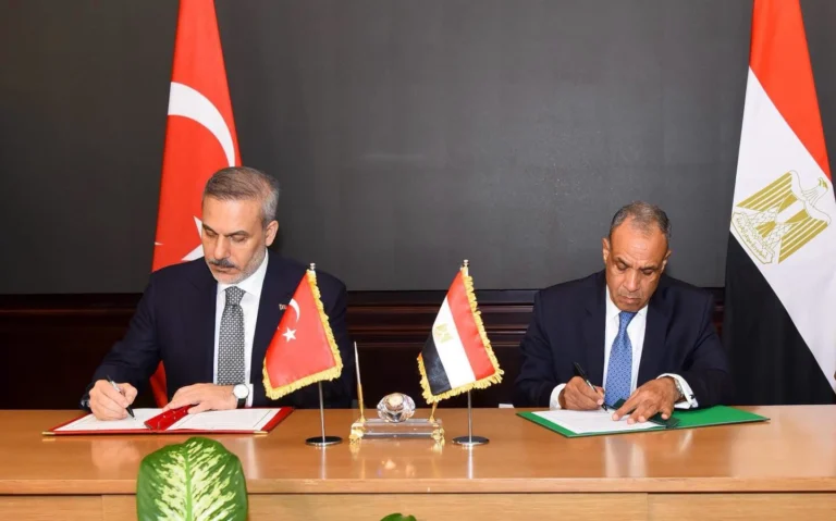 وزير الخارجية المصري يستقبل نظيره التركي ويرأسان الاجتماع الثاني لمجموعة التخطيط المشترك بين مصر وتركيا