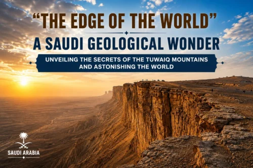 “The Edge of the World” — A Saudi Geological Marvel Revealing the Secrets of the Tuwaiq Mountains and Astonishing the World