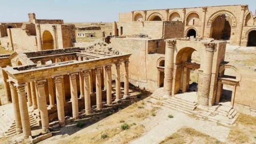 بالتعاون مع الجانب الايطالي .. انطلاق المرحلةِ الاولى من مشروع تأهيل مدينة الحضر التاريخية